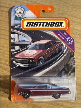 Matchbox 1975 CHEVY CAPRICE Red #53/100 (2019)